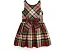 Платье для девочки Polo Ralph Lauren Kids из тафты в клетку