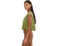 Струящийся топ Dahlia с завязкой из хлопка и льна Free People We The Free