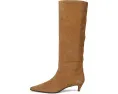 Madewell сапоги Emilie Tall Boot из замши на каблуке