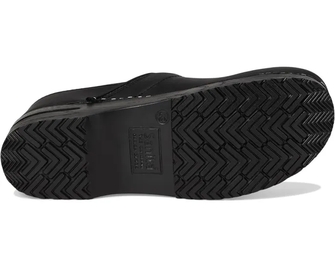 Рабочие сабо Sanita Professional из промасленной нубуковой кожи