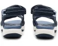 Сандалии Clarks Cloudsteppers Mira Free с мягкой стелькой Cushion Soft и ремешком на липучке