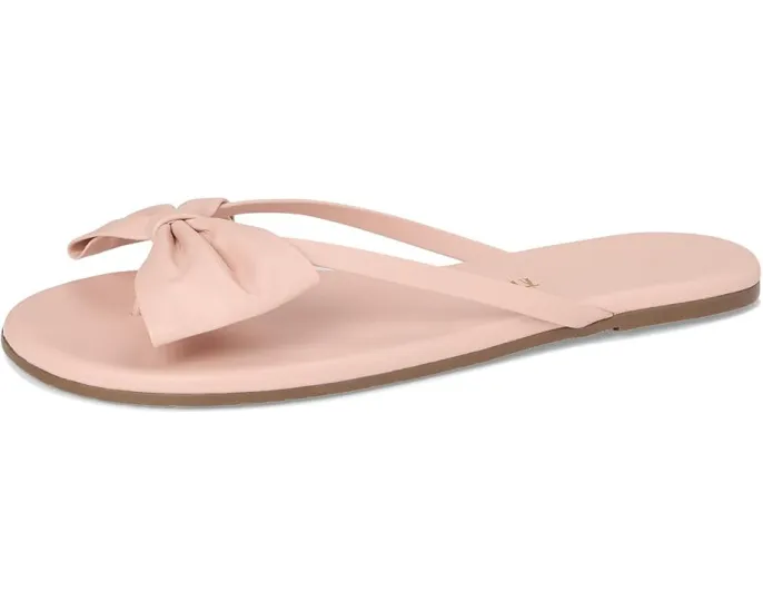 Сандалии TKEES Lily Oversized Bow с большим бантом из мягкой кожи