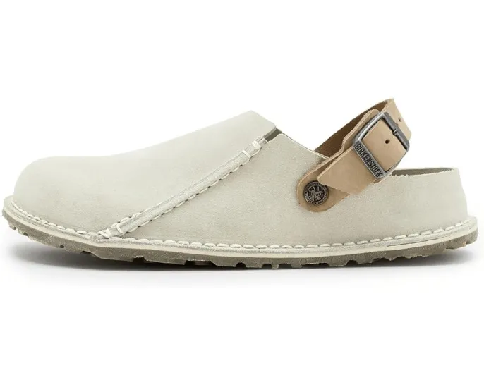Клоги Birkenstock Lutry 365 из замши с формованной стелькой и съемным задним ремешком