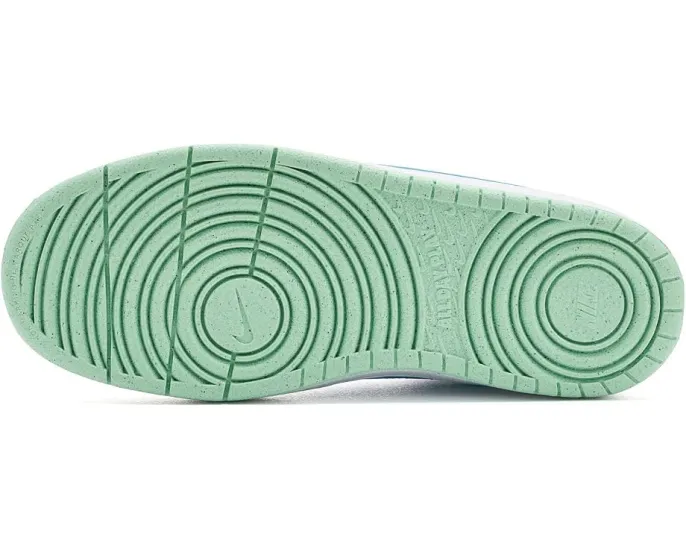 Кроссовки Nike Court Borough Low Fade для детей White/Arctic Green/Football Grey