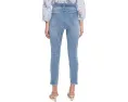 Джинсы Ami Skinny Ankle с разрезом по боку и поясом Waist-Match от NYDJ