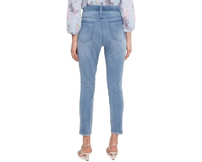 Джинсы Ami Skinny Ankle с разрезом по боку и поясом Waist-Match от NYDJ