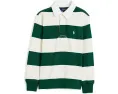 Polo Ralph Lauren детская регбийная рубашка The Iconic Rugby с полосками