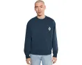 Embroidery Chest Patch Sweatshirt