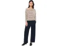 Брюки Eileen Fisher из окрашенного в готовом виде велюра с широкими штанинами