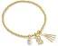 Эластичный браслет 2029 Graduation Stretch со стеклянным камнем от Kendra Scott