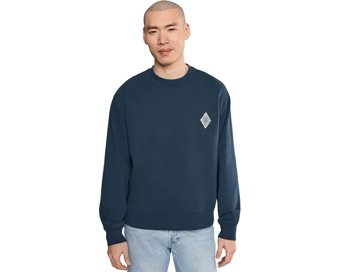 Embroidery Chest Patch Sweatshirt