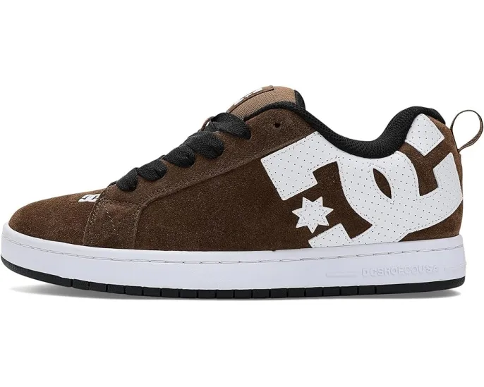 Кроссовки DC Court Graffik SE с кожаным верхом и петлей на пятке