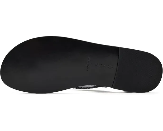 Jessica Leather Sandals от Cinq à Sept кожаные сандалии на плоском ходу