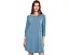 3/4 Sleeve Twisted Crew Neck Dress