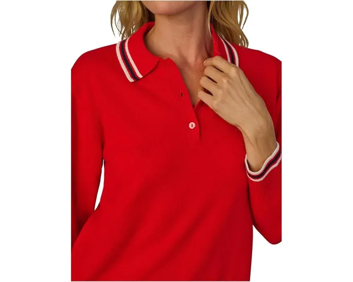 Длинный рукав Joe's Jeans The Long Sleeve Cashmere Polo из кашемира