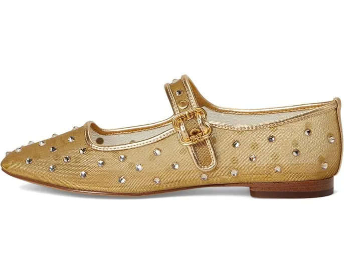 Балетки Sam Edelman Michaela Shine с стразами и квадратным носком