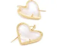 Серьги-пусеты Kendra Scott Ari Heart Statement Drop