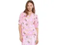 Lilly Pulitzer топ Brinelle с разноцветным цветочным принтом