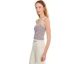 Топ-ками Striped Simply Soft Cami от Free People с квадратным вырезом