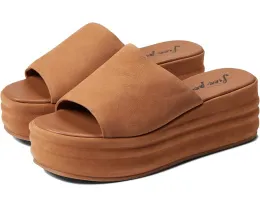Сандалии Free People Harbor Flatform на платформе с кожаной стелькой