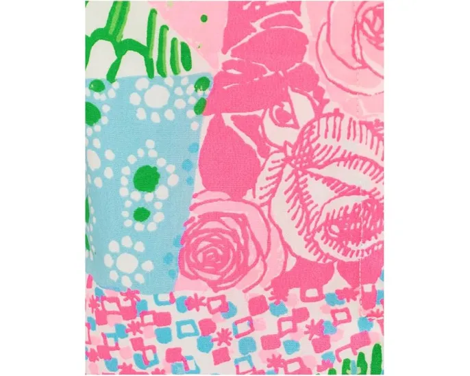 Платье сорочка Little Lilly Classic с кружевом и бантами для девочек Lilly Pulitzer Kids