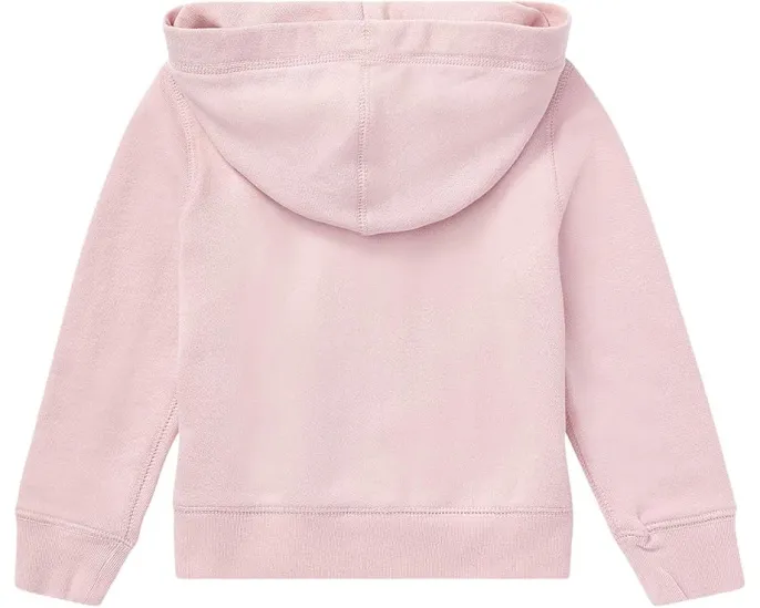 Детское худи Polo Ralph Lauren Kids из мягкого флиса с капюшоном