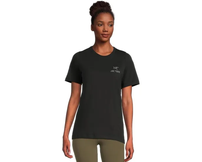 Футболка с коротким рукавом Kragg SL Cotton Emblem из хлопка Supima Arc'teryx