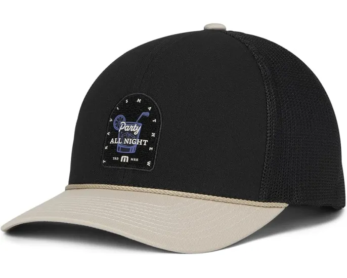 Кепка TravisMathew Beer Break со структурным дизайном и застежкой снепбэк