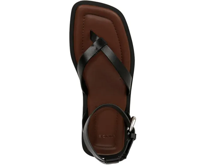 Сандалии Vince Samuela Ankle Strap с квадратным носком и регулируемой пряжкой