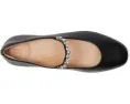 Балетки FitFlop Delicato Pearls-And-Crystal из мягкой кожи с кристаллами и жемчугом