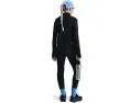 Детские леггинсы Nike Kids Pro Dri-FIT с блестящими акцентами и сетчатыми вставками