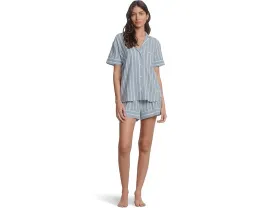 Пижамный комплект Eberjey Nautico с шортами