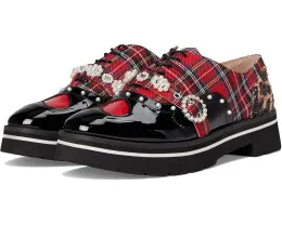 Оксфорты Blue by Betsey Johnson Simonee с клеткой и жемчужным декором