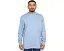 Огнестойкая футболка Carhartt Force Cotton с длинным рукавом синего цвета