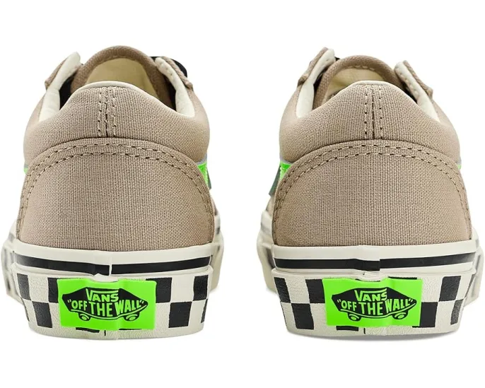 Кроссовки Vans Old Skool для детей из замши и канваса