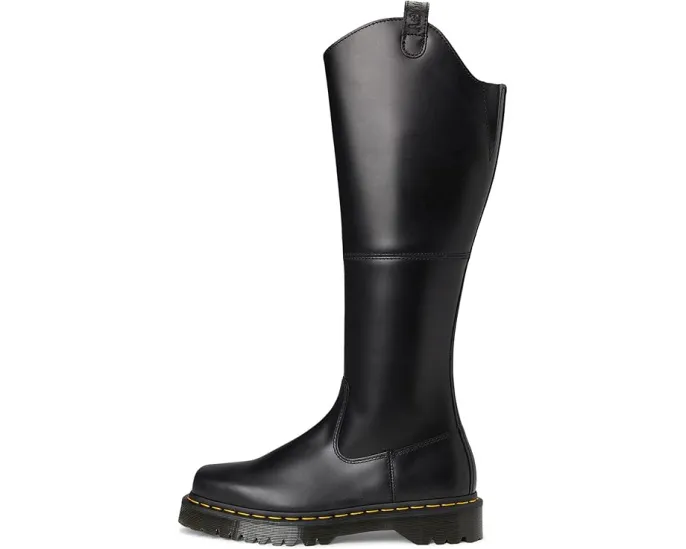 Сапоги Dr. Martens Amaayah Hi Leather Bex Riding до колена на платформе