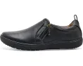 Кеды Clarks Nalle Lilac на шнуровке из черной кожи