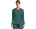 Свитер L.L.Bean Midweight Cotton Slub с воротником-стойкой и длинным рукавом