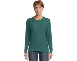 Свитер L.L.Bean Midweight Cotton Slub с воротником-стойкой и длинным рукавом