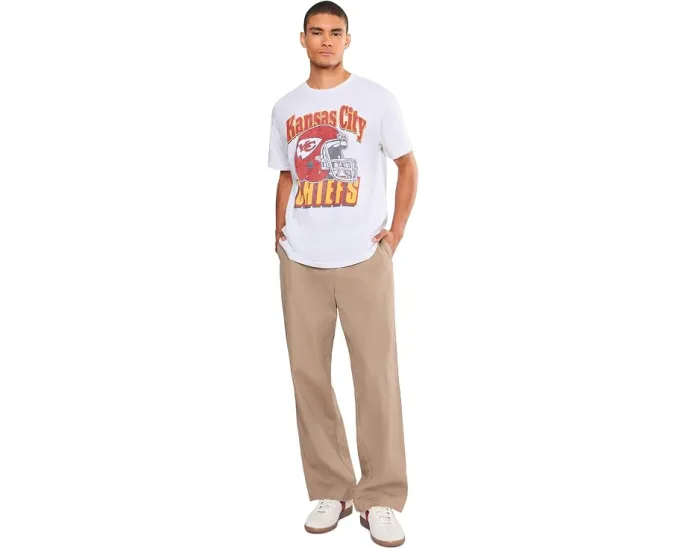 Junk Food Clothing футболка NFL Kansas City Chiefs Throwback Helmet