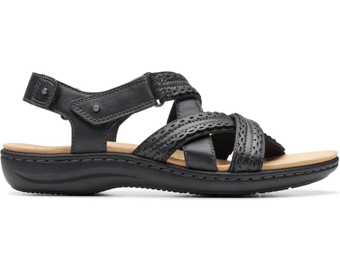 Сандалии Clarks Laurieann Rena с перекрестными ремешками и регулируемой застежкой