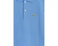 Детское поло Lacoste Kids Petit Pique из хлопкового пике с вышитым крокодилом