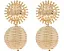 Серьги Lilly Pulitzer Summer Shorelines Wicker Tan
