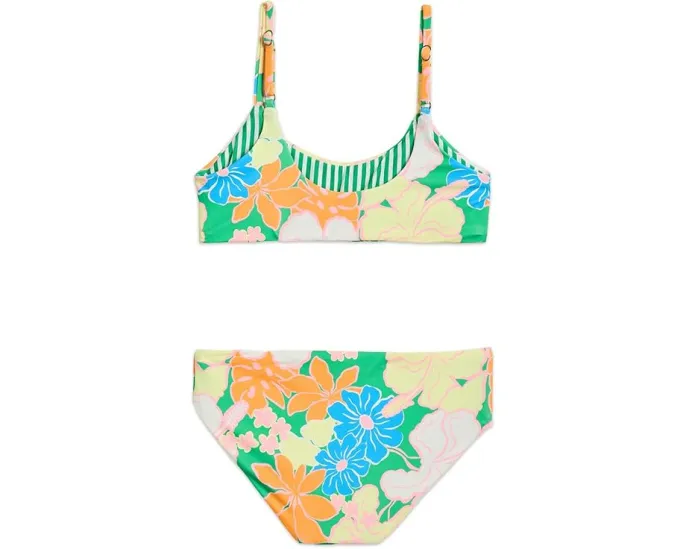 Детский купальник Maaji Kids Tropic Lei Utah с реверсивным принтом