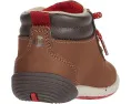 Детские ботинки Merrell Kids Bare Steps Boots 2.0 на шнуровке с кожаным верхом