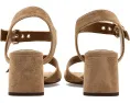 Босоножки Madewell Briella на каблуке из замши с квадратным носком