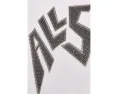 Футболка AllSaints Zinc Bf с камнями стразами и свободным кроем