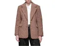 Приталенный пиджак из твида Tweed Textured Blazer от Avec Les Filles
