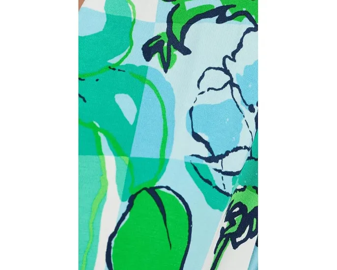 Макси-платье Keenan с запахом и цветочным принтом Lilly Pulitzer