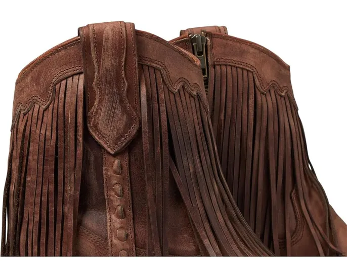 Сапоги Corral Boots L6072 с бахромой и молнией в стиле вестерн